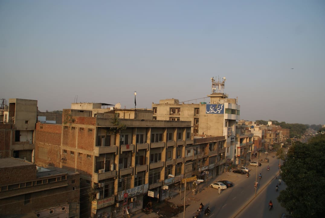Blick vom Zimmer  Shahtaj Hotel Lahore