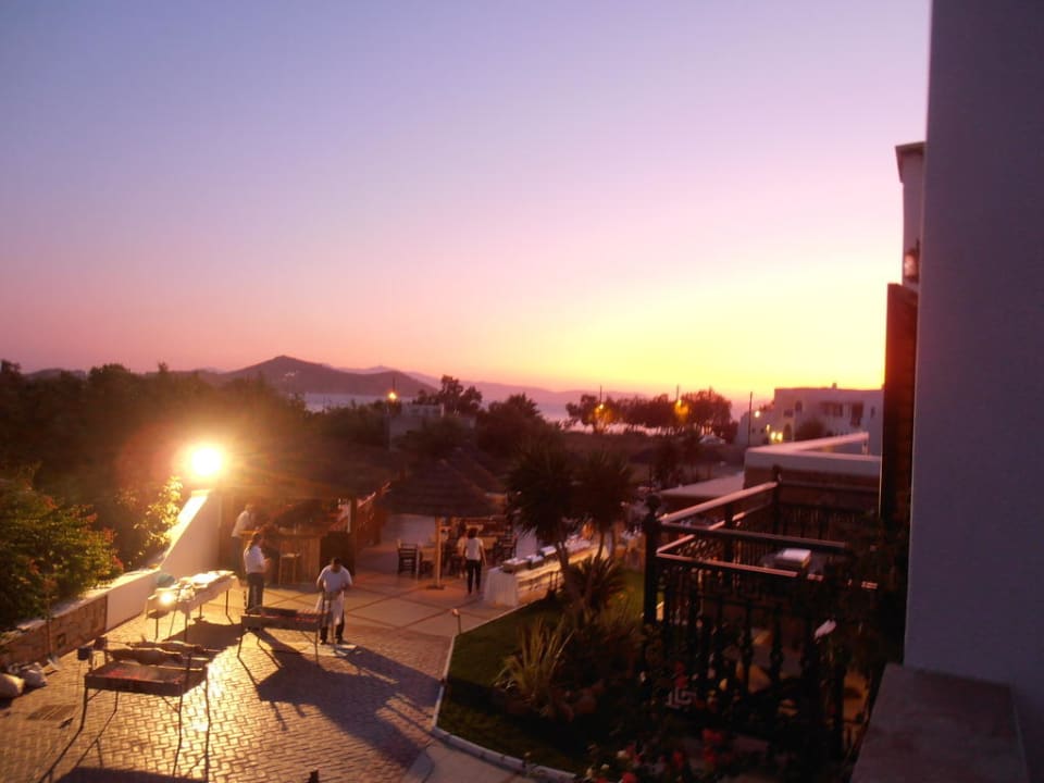 Ausblick vom Balkon Naxos Resort Beach Hotel