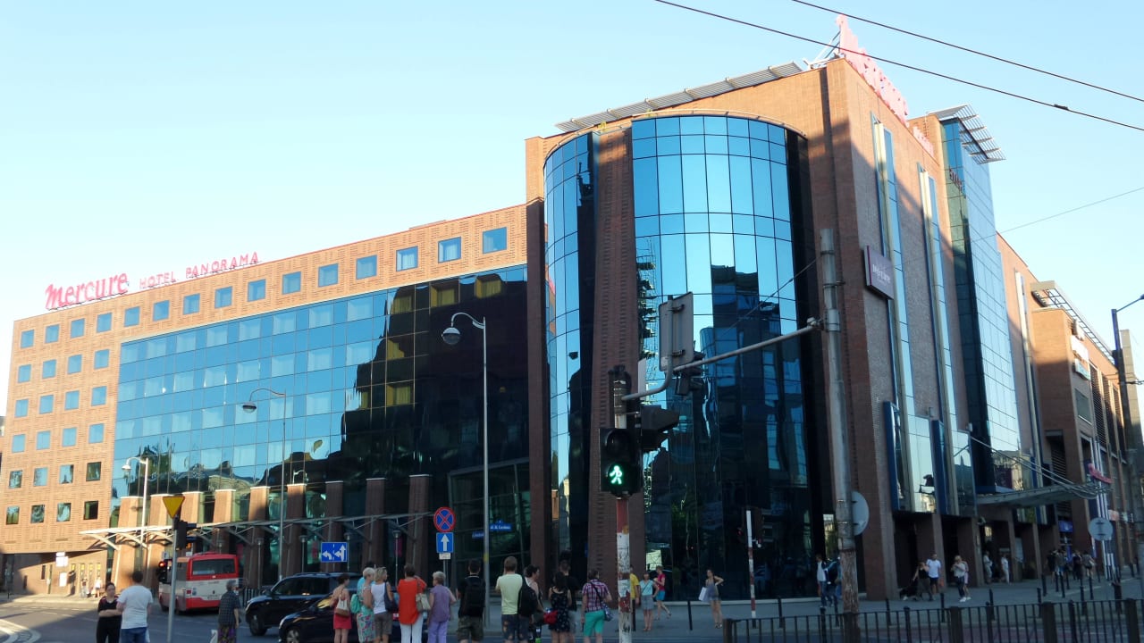 Hotel von außen Hotel Mercure Wrocław Centrum