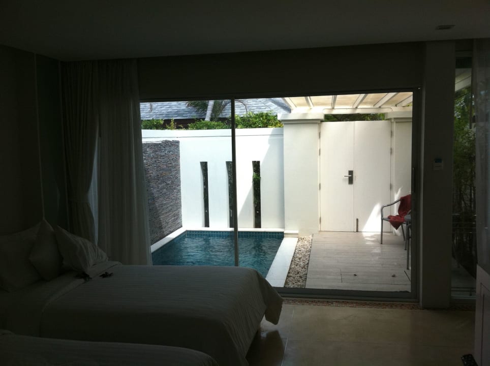 Ausblick auf Pool und Terrasse Samui Resotel Beach Resort