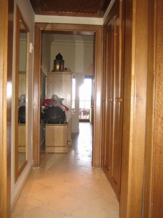 Eingangsbereich/Flur zu unserem Zimmer Makadi Palace