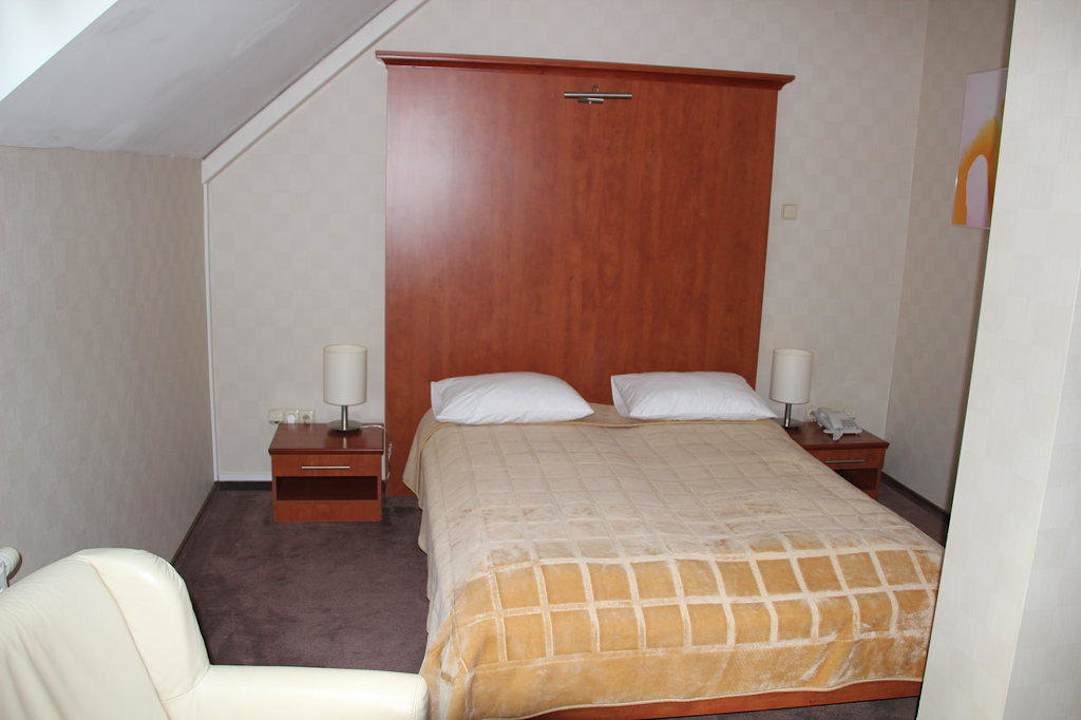 Das superbequeme Bett Park Hotel & Wellness