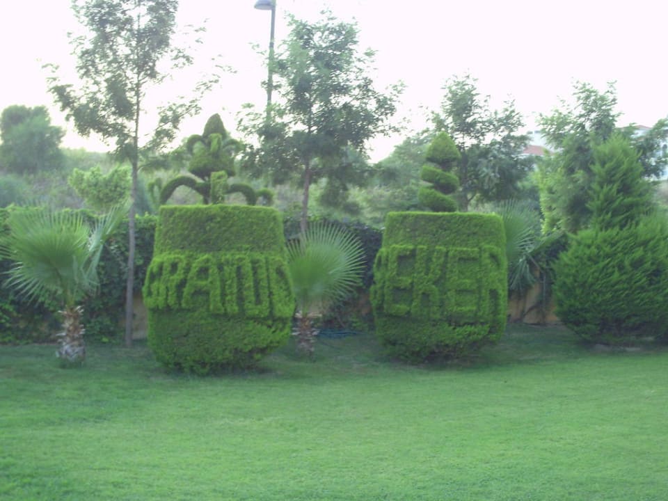 Garten  Grand Seker Hotel