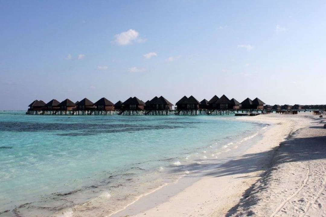 Oststrand und Deluxe Water Villas Sun Siyam Olhuveli
