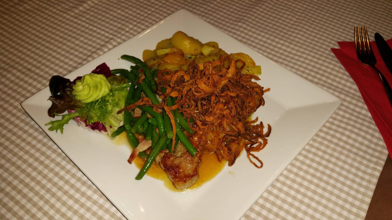 Zwiebelrostbraten Hotel Bernrieder Hof