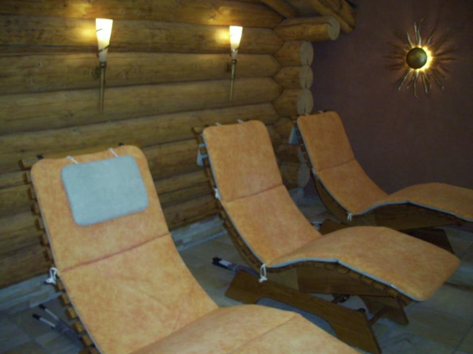 Saunalandschaft  Hotel Alpenhof Krün