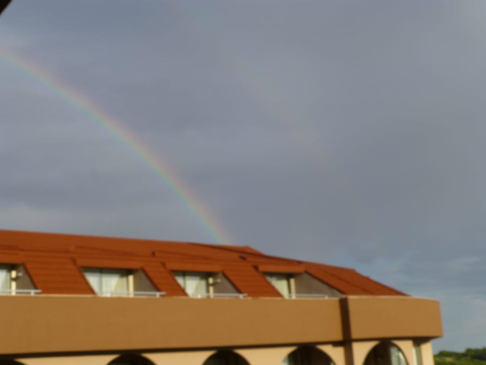 Regenbogen vom Zimmer aus Arycanda Kirman Premium