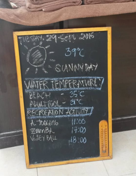 Am 29.09.2015 DoubleTree by Hilton Resort & Spa Marjan Island