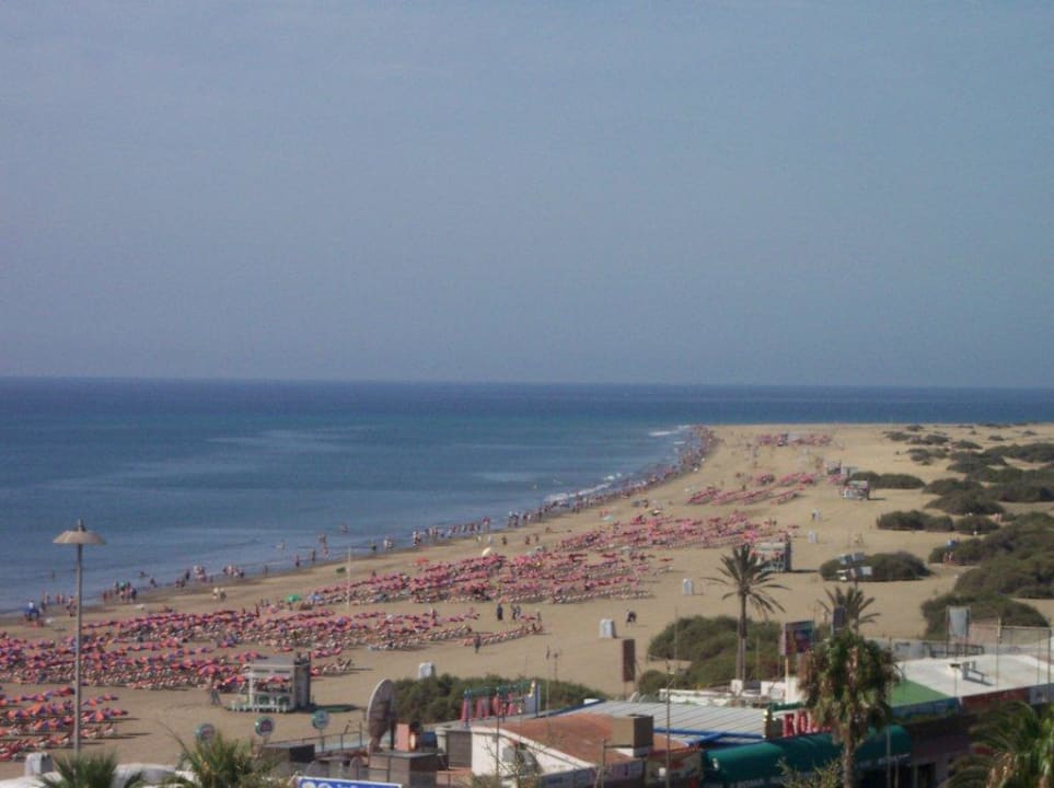 Der Strand von Playa del Ingles Abora Buenaventura by Lopesan Hotels