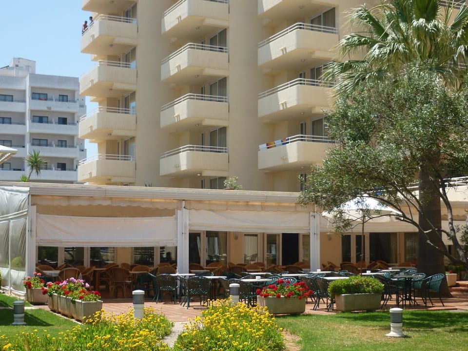 Garten und Terrasse Hipotels Mercedes