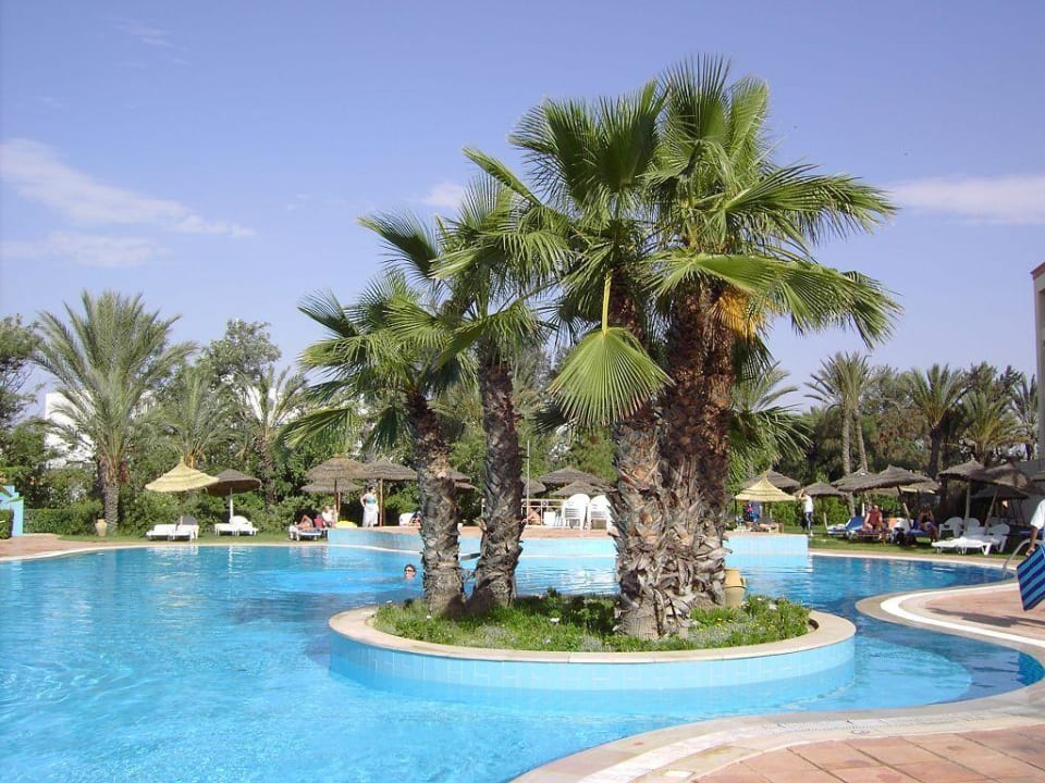 Insel im Pool Hotel Marina Palace