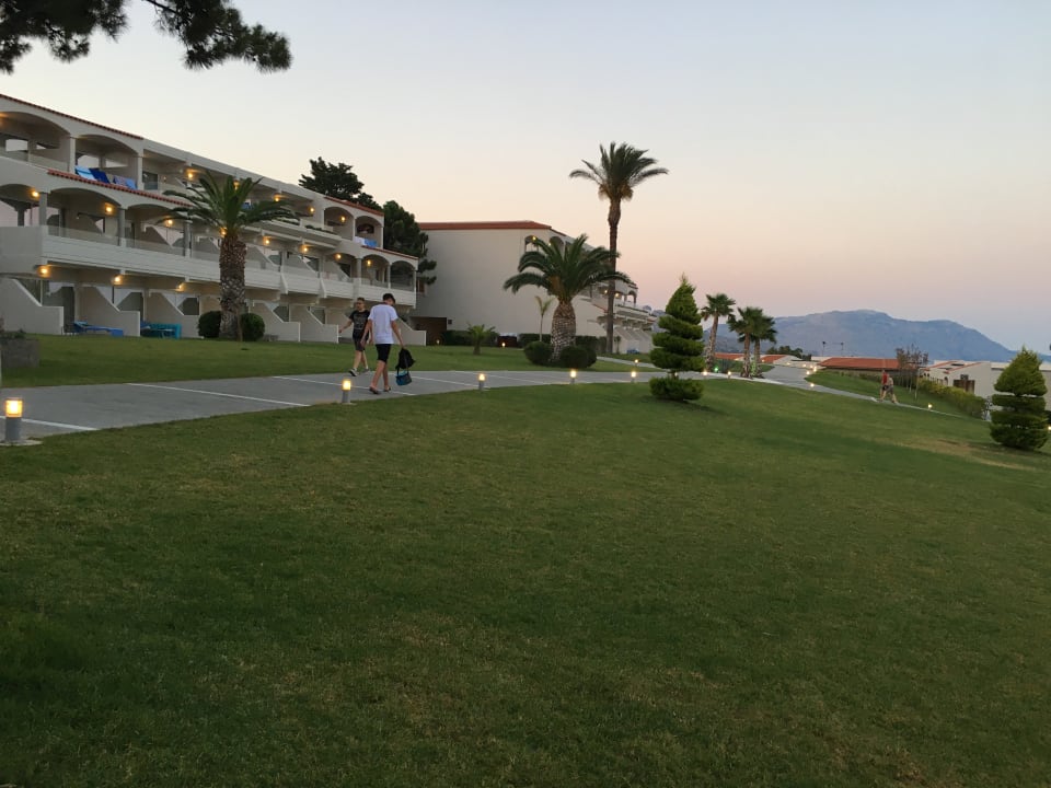 Gartenanlage Rodos Princess Beach Hotel & Spa