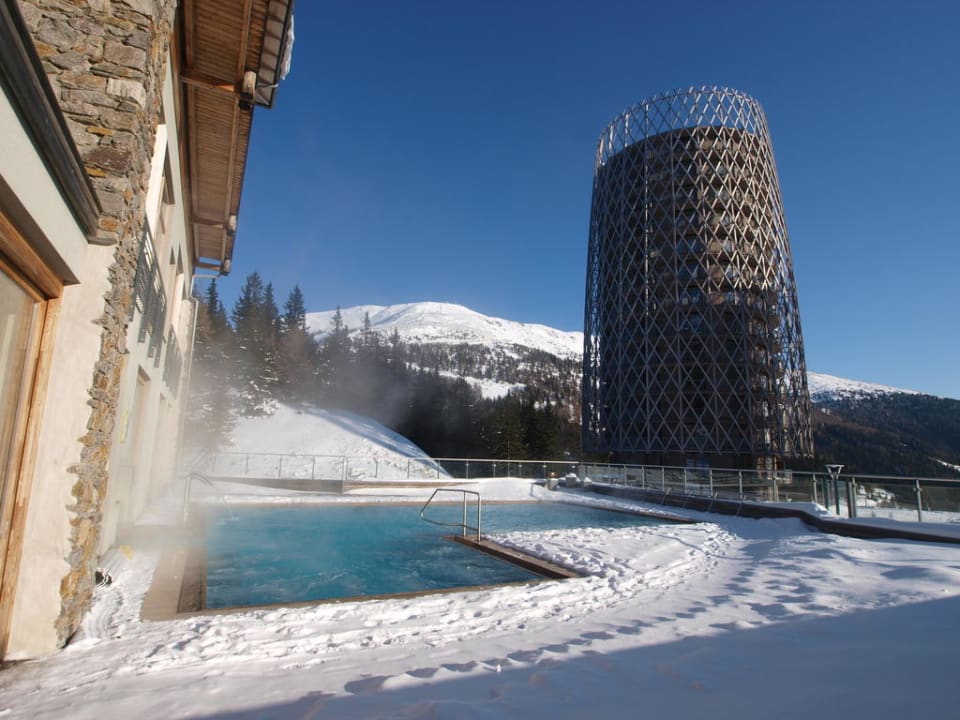 Außenpool mit Aineck Falkensteiner Hotel Cristallo