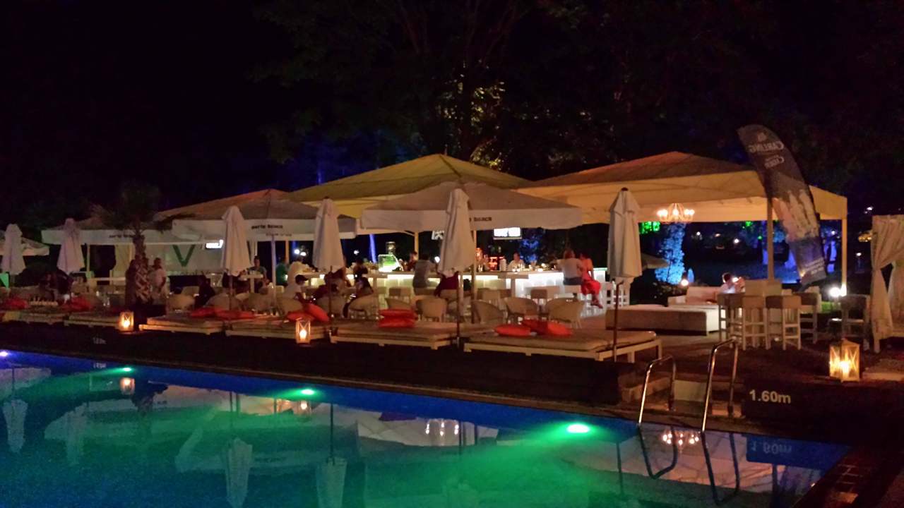 Abends an der Hotelbar Grandhotel Varna