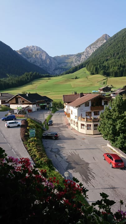 Ausblick Gasthof Dolomitenhof
