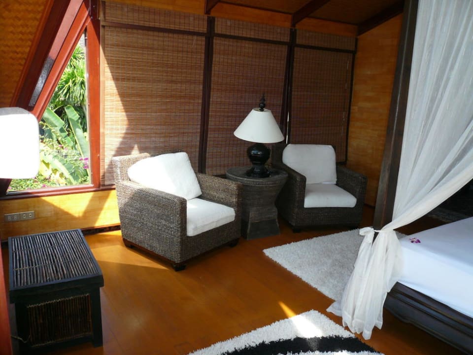 Sitz-Gruppe im Haupt-Schlafzimmer Coconut River Haus R2