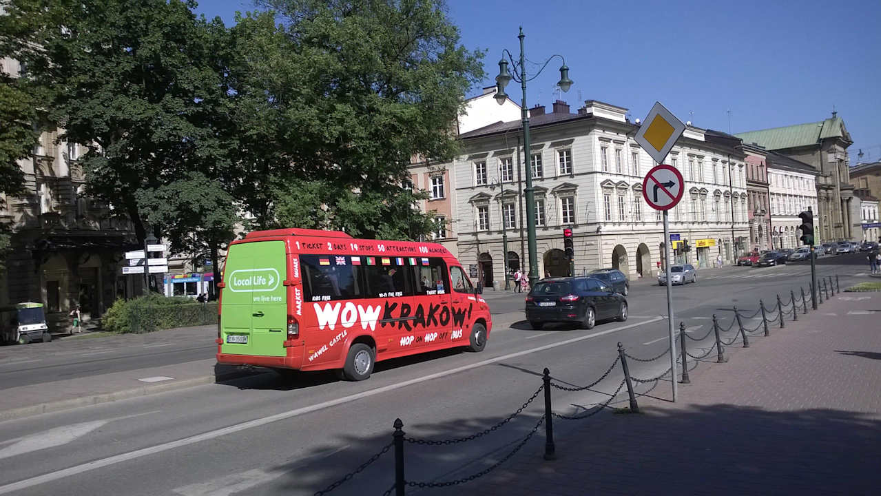 Paar Meter vom Hotel- Altstadt Aparthotel Mały Kraków