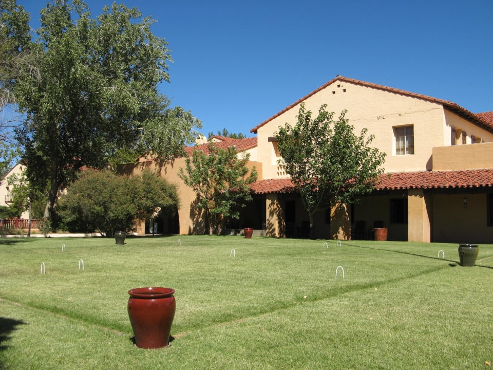 Rückseite des Hotels Hotel La Posada