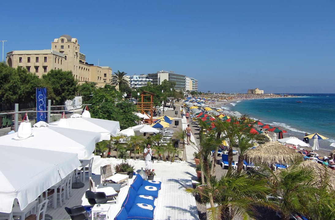 Aussicht Ibiscus Hotel Rhodos