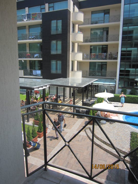 Blick Balkon Hotel Lion Sunny Beach