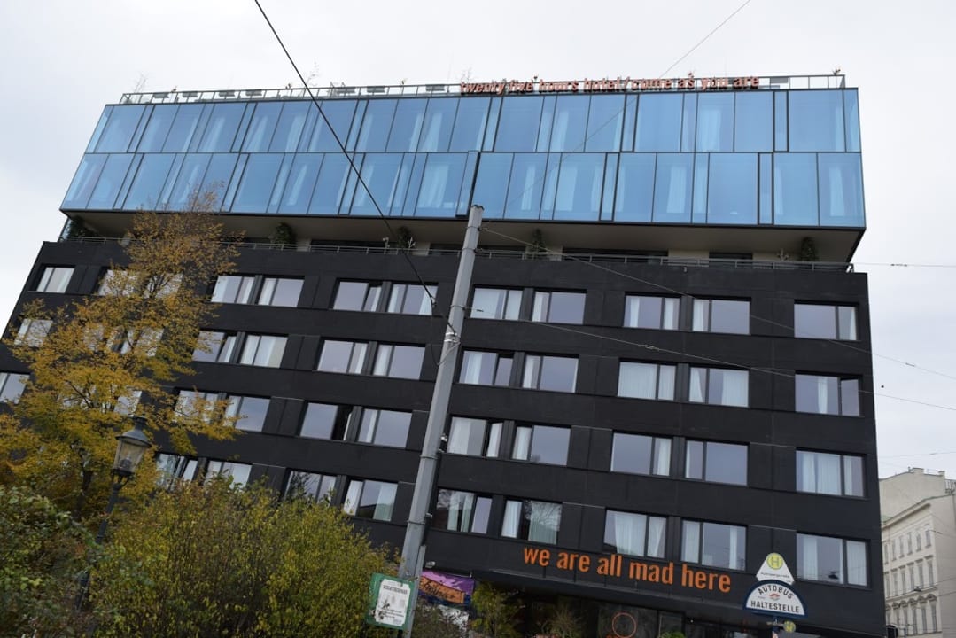 Außenansicht 25hours Hotel Wien beim MuseumsQuartier