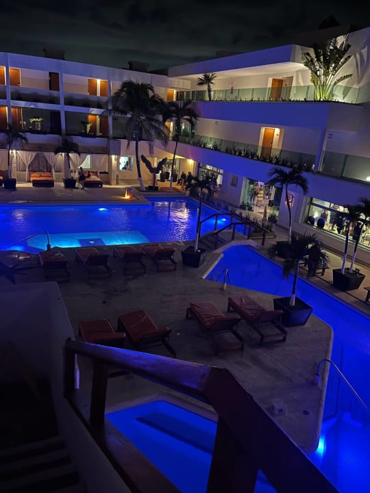 Ausblick Hotel Flamingo Cancun Resort