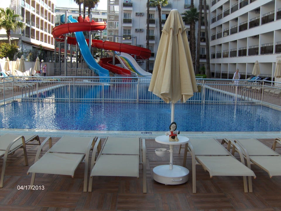 2nd pool with slides Prime Beach Hotel