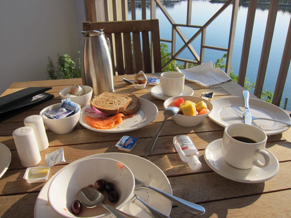 Frühstücksterrasse Hotel Pelican Bay At Lucaya