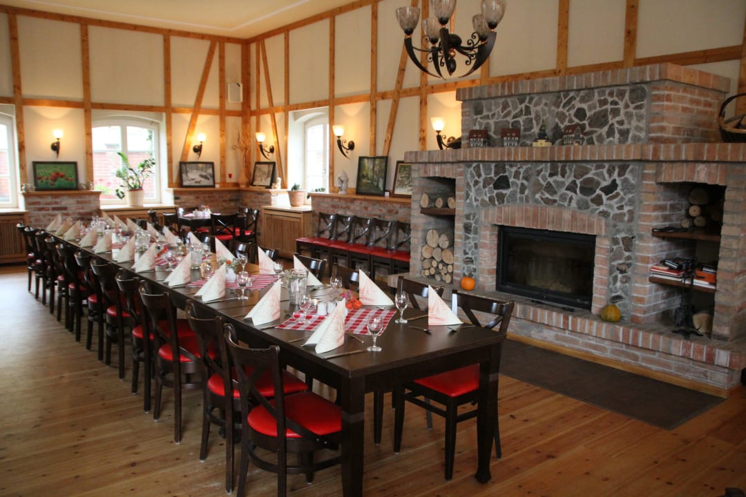 Rustikales Restaurant Landhof Liepe