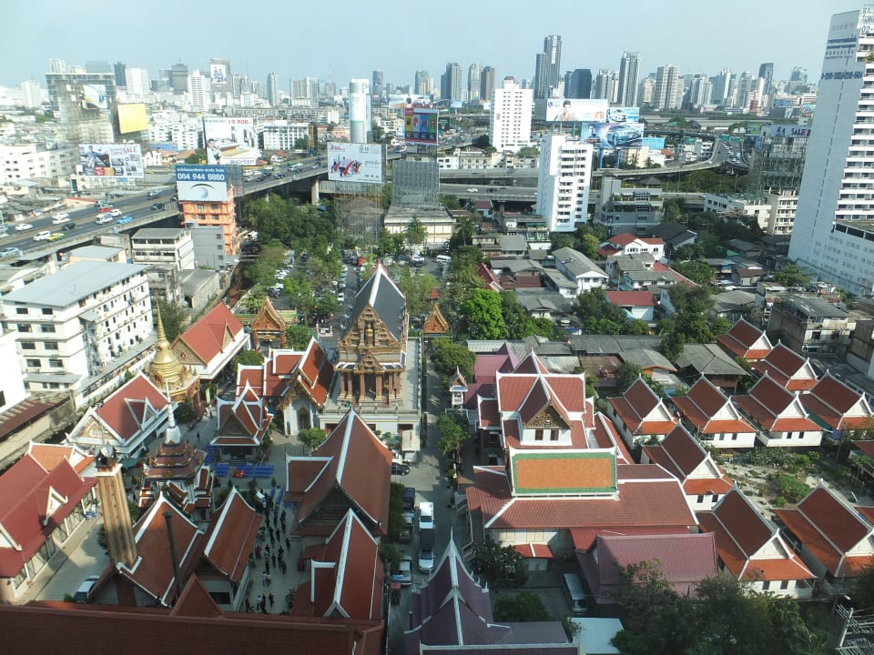 Aussicht aus dem 14. Stock Hotel Century Park