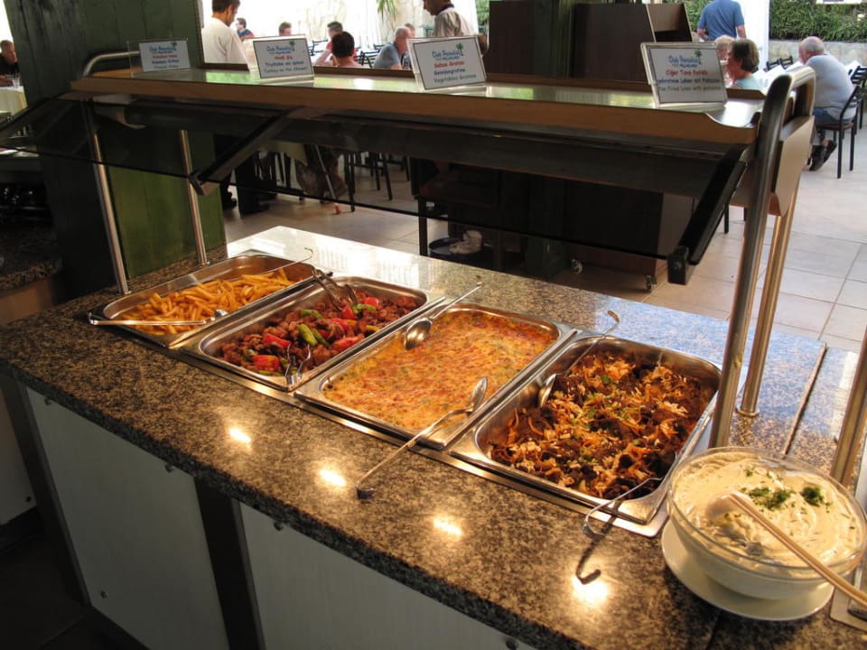 Hauptspeisen Hotel Club Paradiso