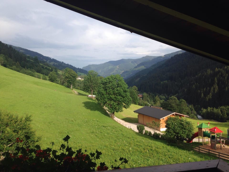 Ausblick vom Balkon Hotel Thurnerhof