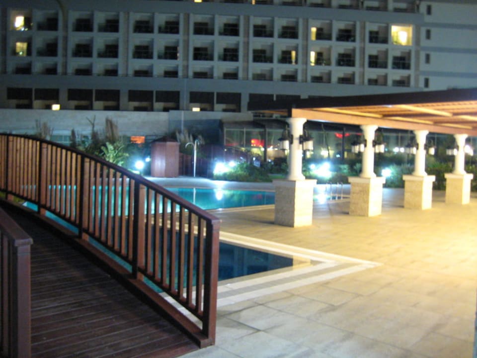 Pool by Night Sunis Kumköy Beach Resort Hotel & Spa