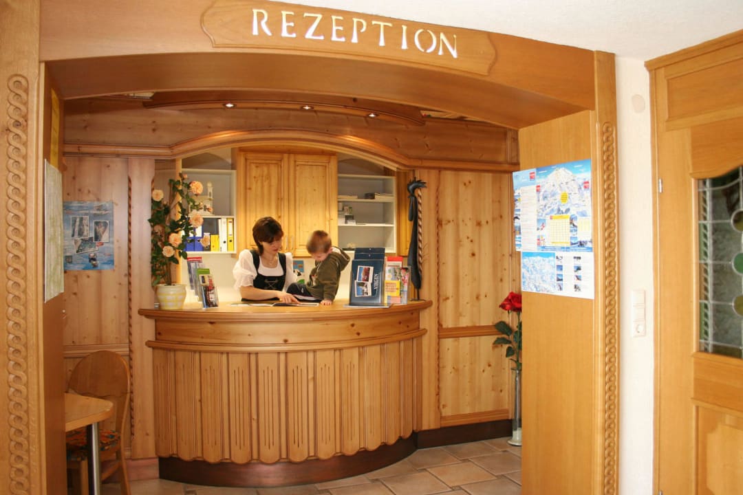 Rezeption  Gasthof Rose