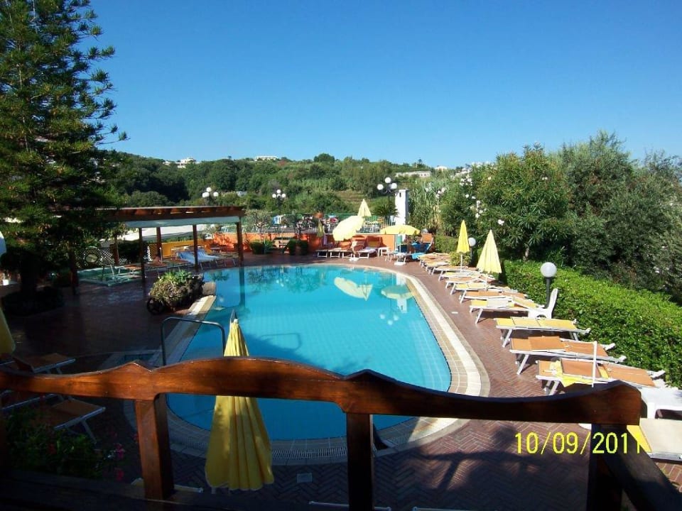 Garten und Pool Hotel La Pergola & Villa Flavio Ischia