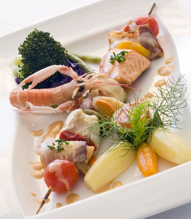 Assiette Grand Hotel des Dunes