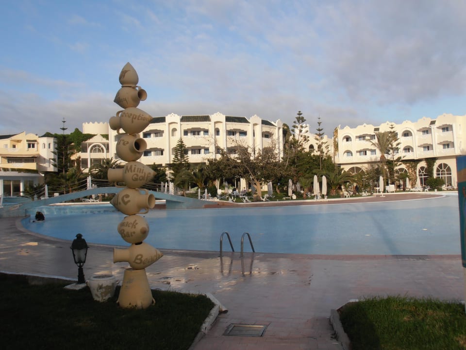 Kleiner Überblick über die Anlage Mahdia Beach & Aquapark