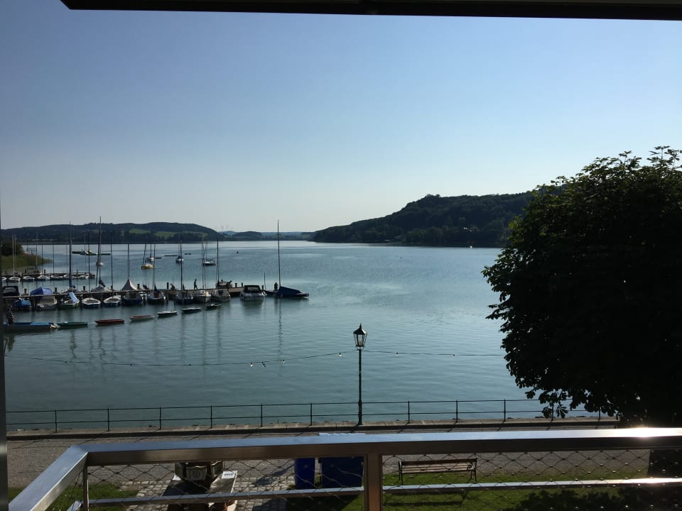 Ausblick Seeside Hotel Seewirt Mattsee
