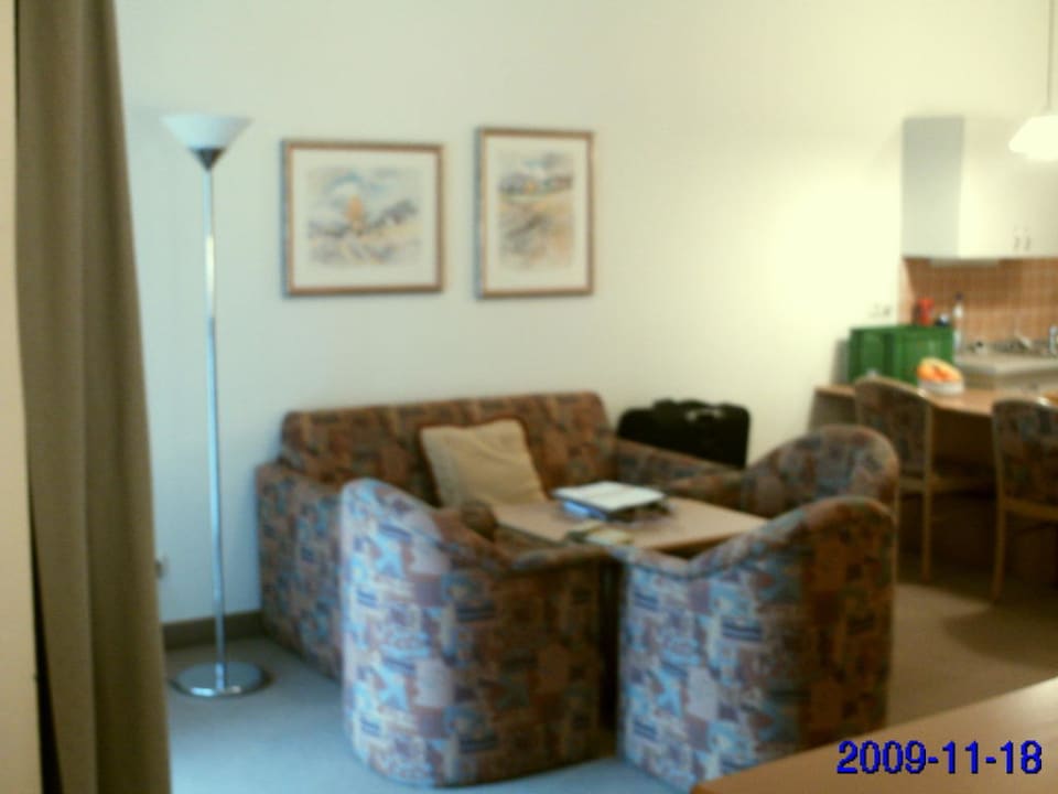 Wohnbereich Appartement-Hotel Sibyllenbad