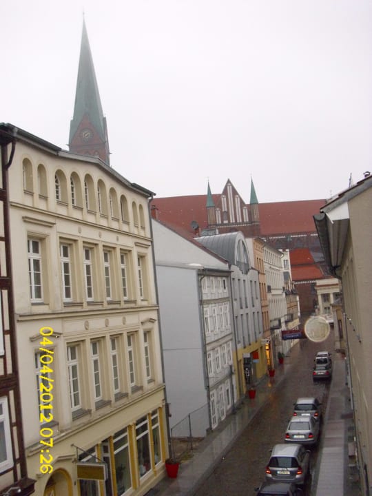 Blick zum Markt Gasthaus Zur guten Quelle