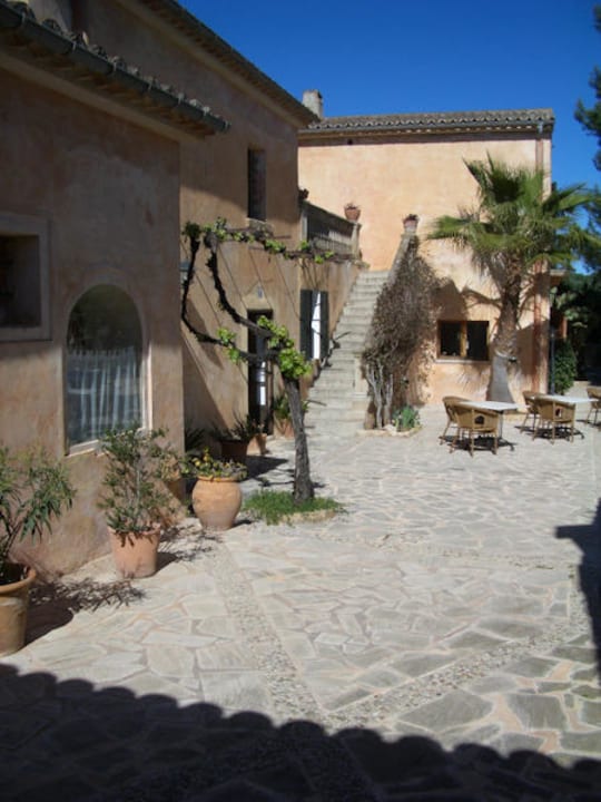 Hof/ Terrasse Hotel Sa Galera