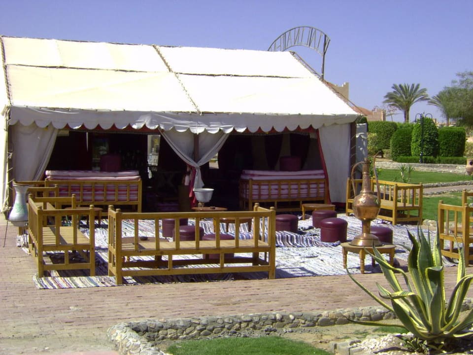 Zelt und Genießerecke Sentido Akassia Beach
