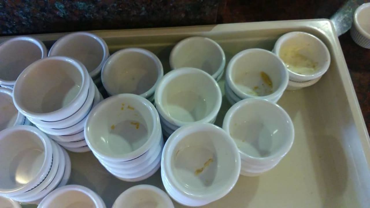 Becher für Omelettzutaten Landmar Playa La Arena