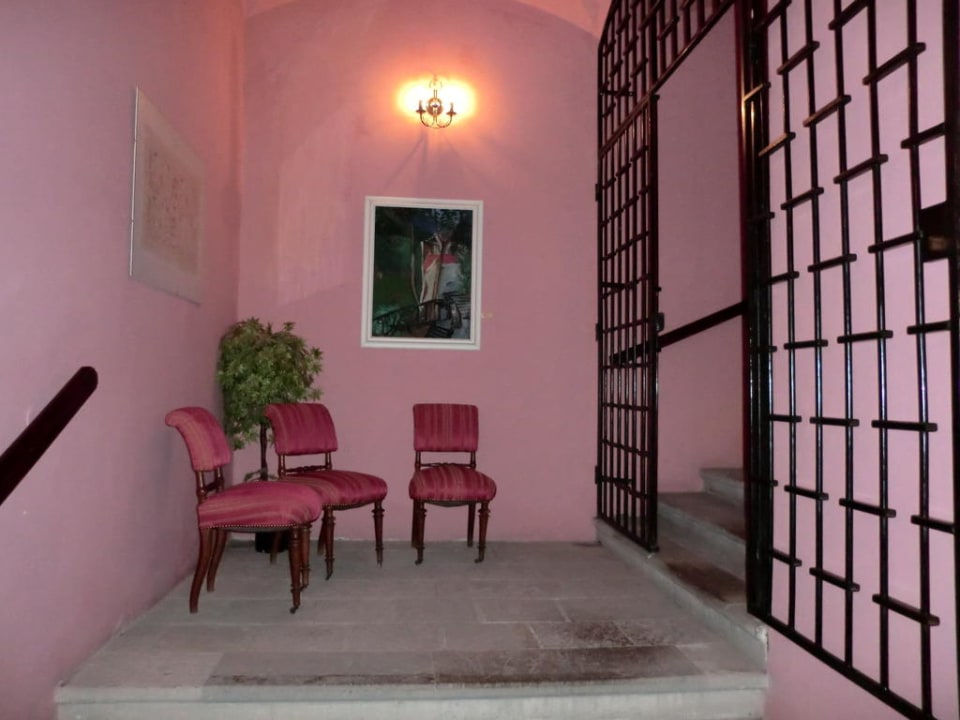 Treppenaufgang Hotel Salva Guarda