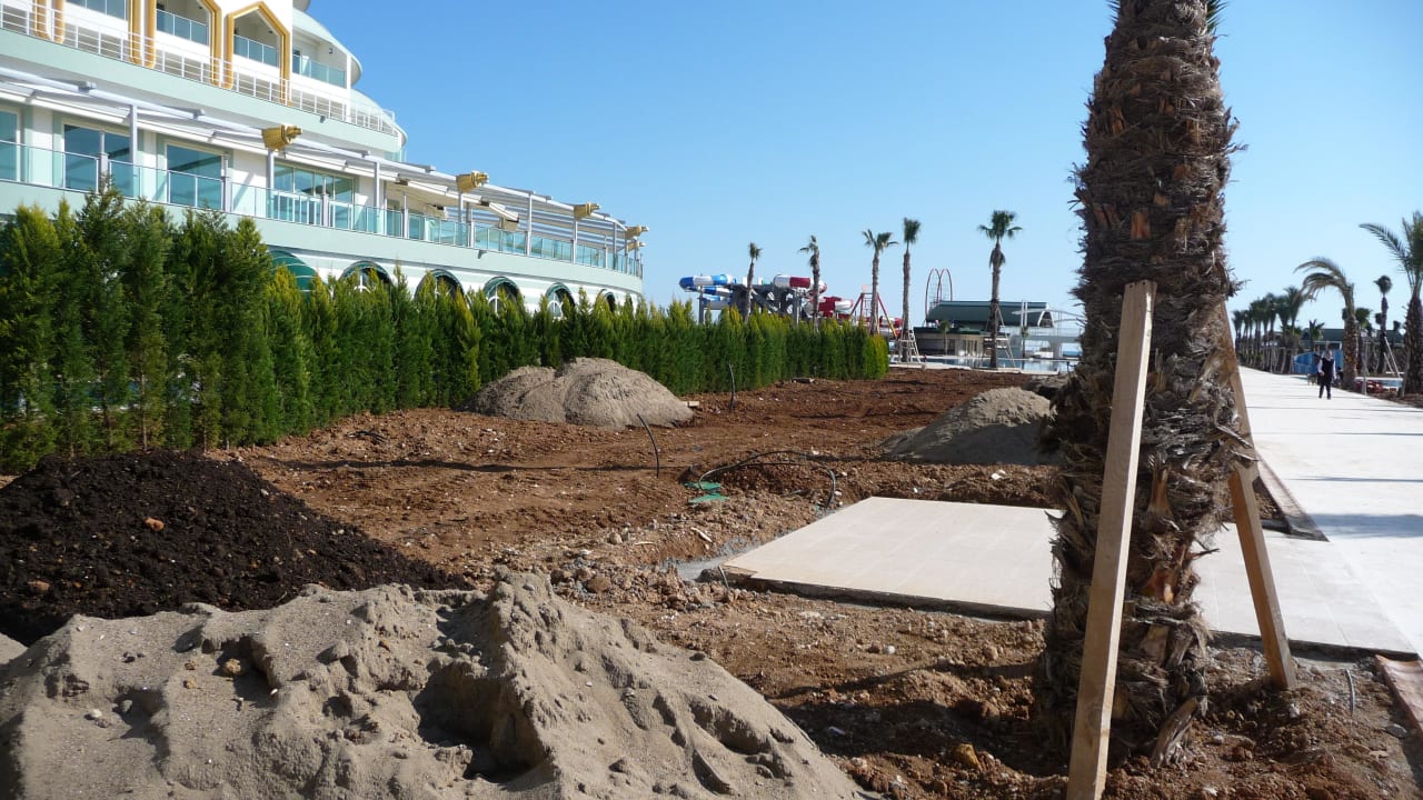 Noch nicht alles fertig Hotel Delphin Imperial