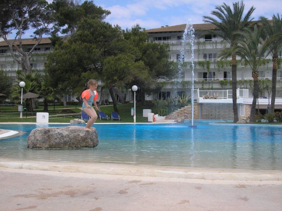 Blick vom Badingoo Kinderland aufs Hotel Playa Esperanza Resort