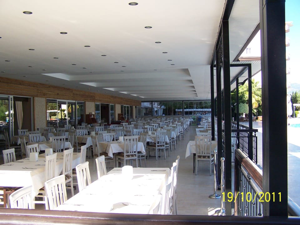 Außenbereich Restaurant Hotel Royal Garden Beach