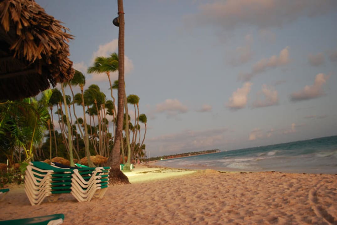 Strand morgens um 5:30 Uhr Grand Palladium Select Bávaro Resort & Spa
