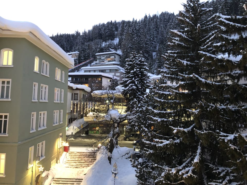 Ausblick Central Sporthotel Davos