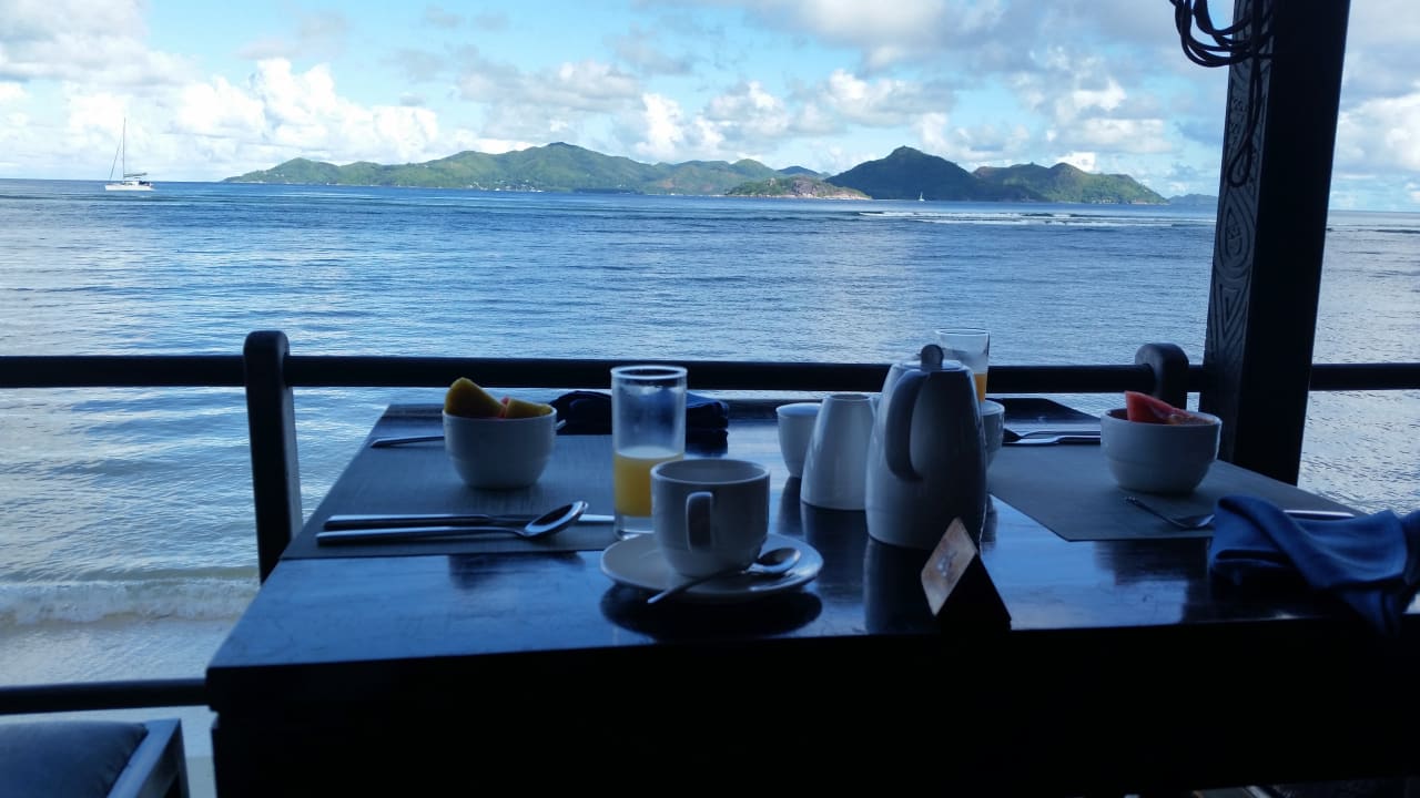 Ausblick La Digue Island Lodge